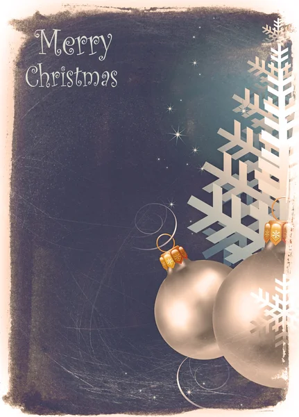Christmas Wallpaper. Retro — Stock Photo, Image