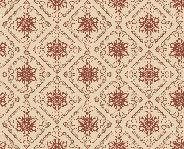 Background retro: wallpaper, pattern, seamless, vector - Stok Vektor