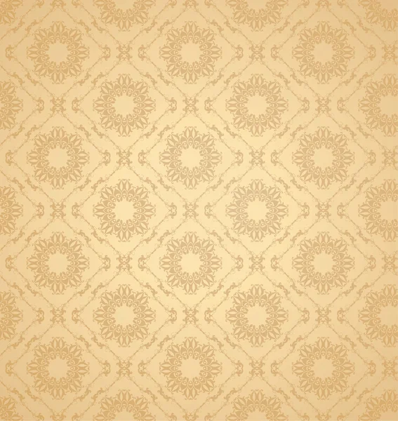 レトロな背景： パターン、シームレスなベクトルの壁紙 — ストックベクタ