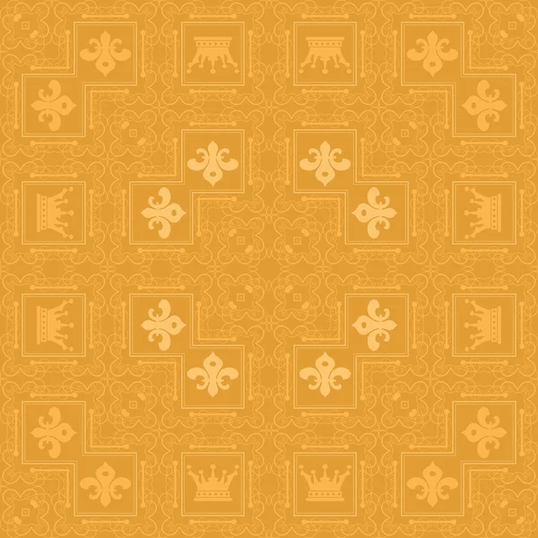 Background retro: wallpaper, pattern, seamless, vector, vintage background texture — Stockvector