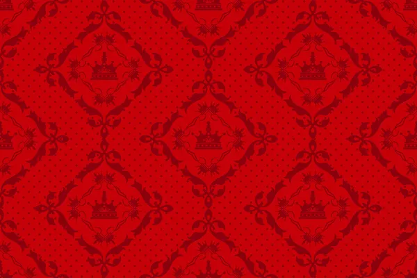 red vintage wallpaper