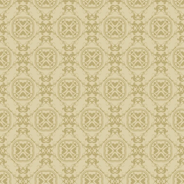 Background retro: wallpaper, pattern, seamless, vector, vintage background texture — Stockový vektor