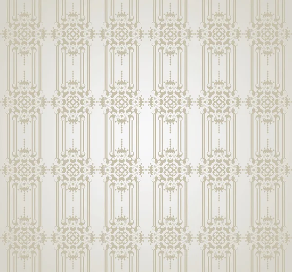 Fundo retro: papel de parede, padrão, sem costura, vetor, textura de fundo vintage — Vetor de Stock