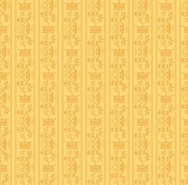 Fond rétro : papier peint, motif, sans couture, vecteur, texture de fond vintage — Image vectorielle