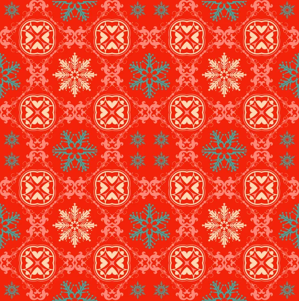 Kerstachtergrond. Abstracte vectorafbeeldingen. — Stockvector