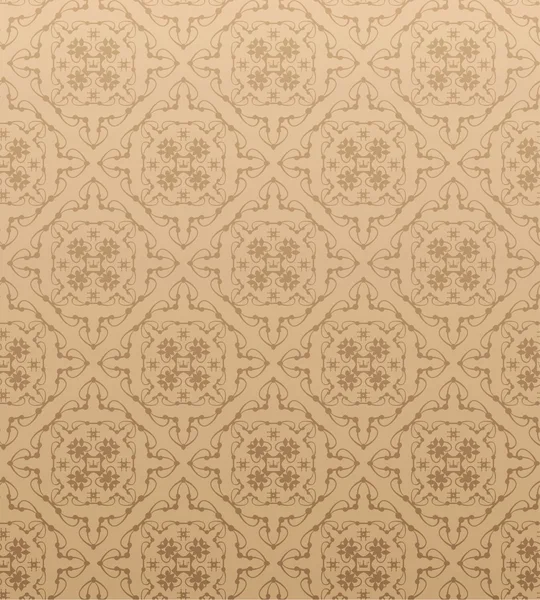 レトロな背景： パターン、シームレスなベクトルの壁紙. — ストックベクタ