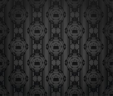 arka plan retro: duvar kağıdı, model, sorunsuz, vektör.