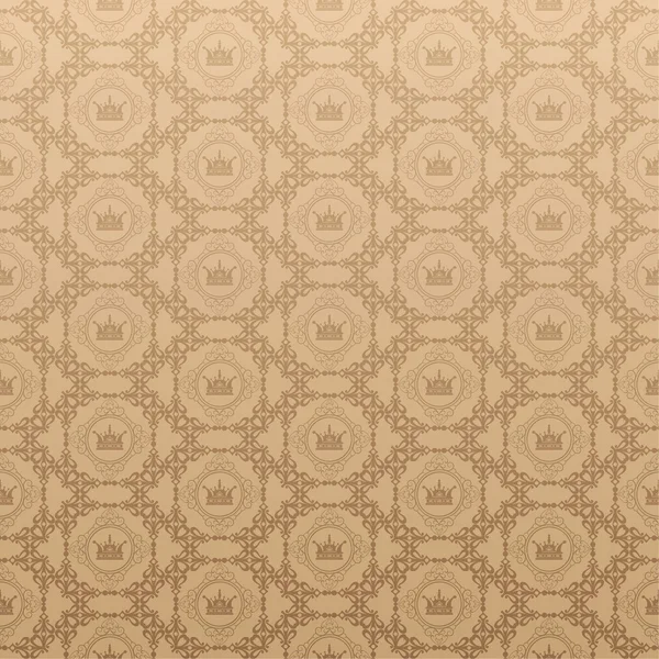 Background retro: wallpaper, pattern, seamless, vector. — Stock Vector