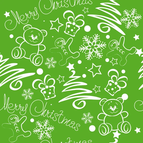 Fondo de Navidad. Feliz Navidad letras, vector de ilustración para su diseño . — Vector de stock