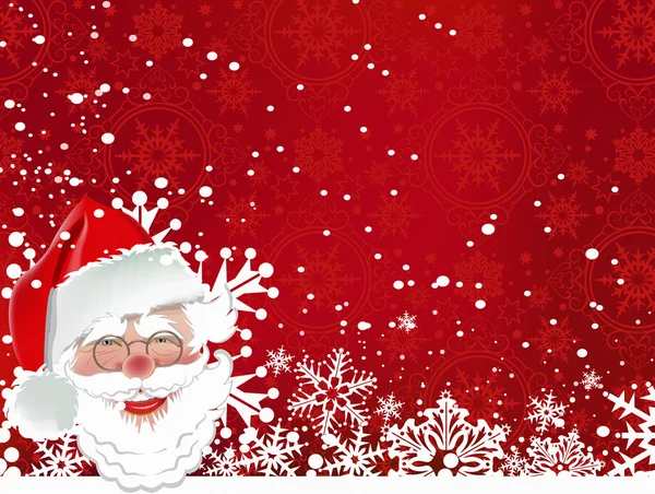 Weihnachtlicher Hintergrund. Abstrakte Vektorillustration — Stockvektor