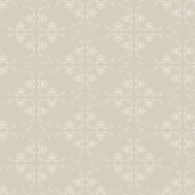 seamless modeli. Vintage çiçek background. desen retro.