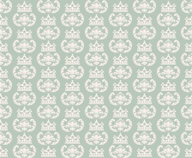 seamless modeli. Vintage çiçek background. desen retro.