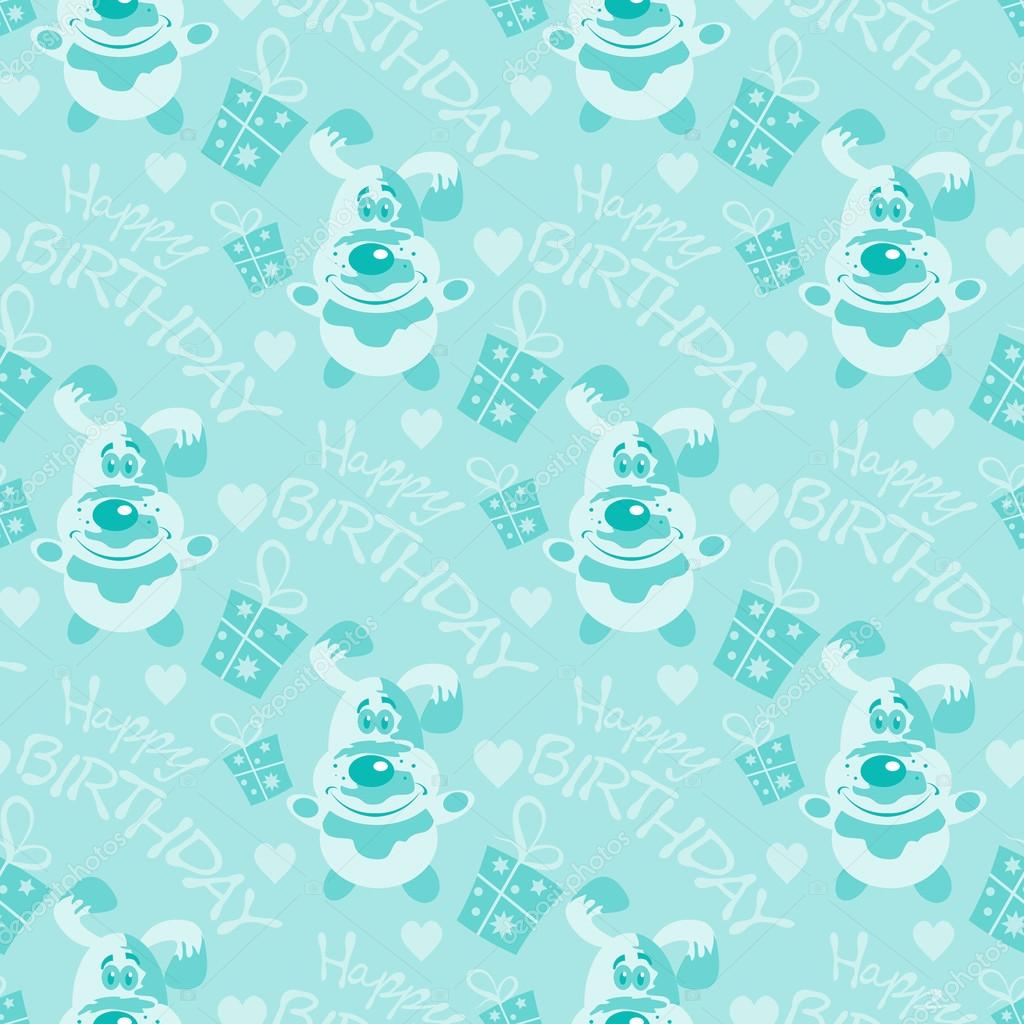 Joyeux Anniversaire Sans Couture Motif Texture Fond Papier Pour L Emballage Des Cadeaux Image Vectorielle Kio777 C Joyeux Anniversaire Sans Couture Motif Texture Fond Papier Pour L Emballage Des Cadeaux Image Vectorielle Kio777 C