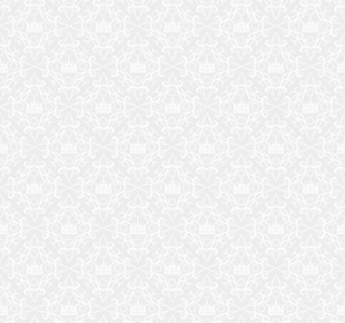 damasko dekoratif duvar kağıdı duvar için vintage Dikişsiz desen vektör