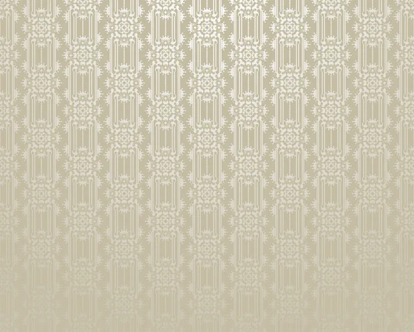 ダマスク織の装飾的な壁紙です。ビンテージ パターン ベクトル. — ストックベクタ
