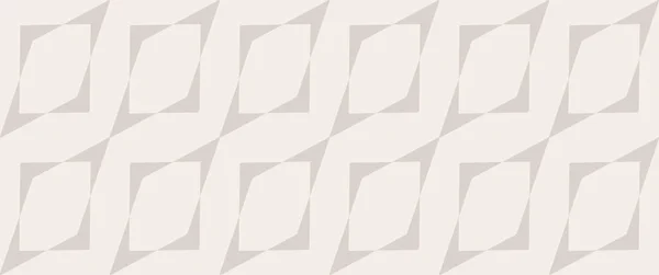 グレーの背景に幾何学的な装飾が施されたシンプルな背景パターン シームレスなパターン ベクトル画像 — ストックベクタ