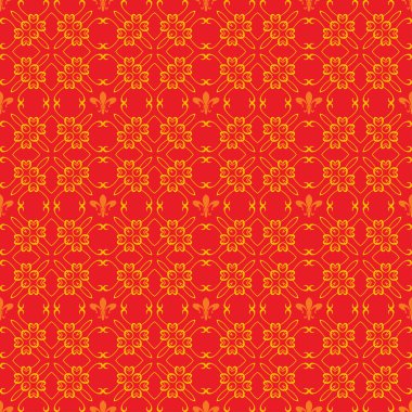 duvarlar vintage Dikişsiz desen için Şam dekoratif duvar kağıdı