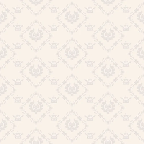 Barok Tapeta dekoracyjna do ścian rocznika bez szwu wzorów — Zdjęcie stockowe