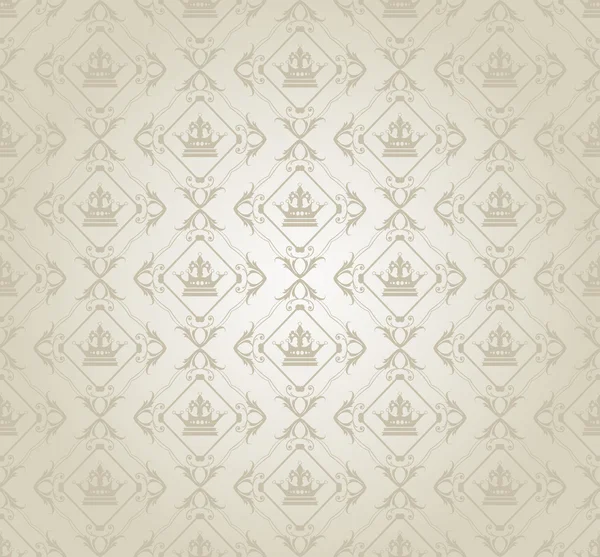ダマスク織の装飾的な壁紙です。ヴィンテージのパターン. — ストック写真