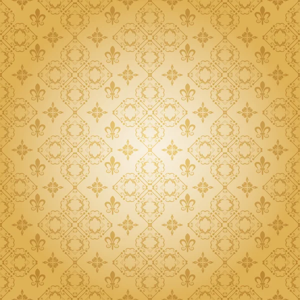 ダマスク織の装飾的な壁紙です。ヴィンテージのパターン. — ストック写真