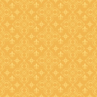 damasko dekoratif duvar kağıdı duvar için vintage Dikişsiz desen vektör