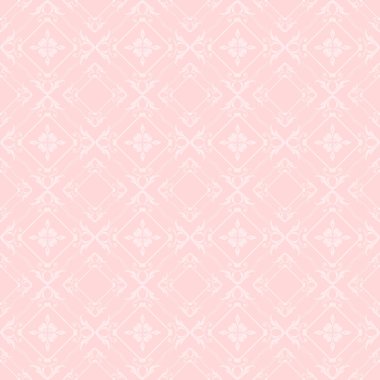 damasko dekoratif duvar kağıdı duvar için vintage Dikişsiz desen vektör