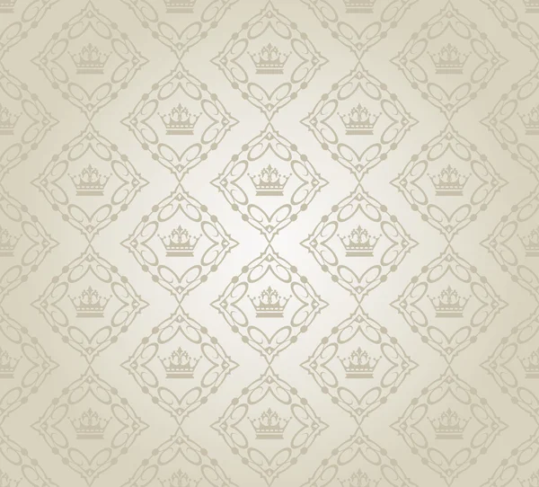 Damask decorative wallpaper. vector vintage pattern. abstract background — Stock Vector