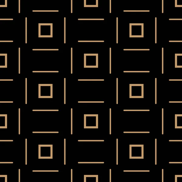 Decoratieve Achtergrond Patroon Met Eenvoudige Elementen Gele Achtergrond Naadloze Achtergrond — Stockvector