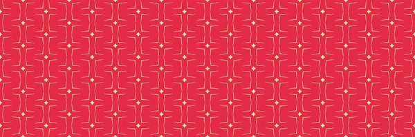 Bright Background Pattern Simple Ornament Red Background Seamless Background Wallpaper — Stock Vector
