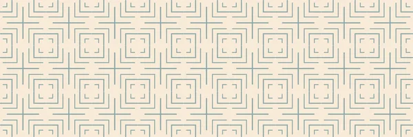 Betegeld Achtergrond Patroon Met Eenvoudige Lineaire Geometrische Ornament Witte Achtergrond — Stockvector