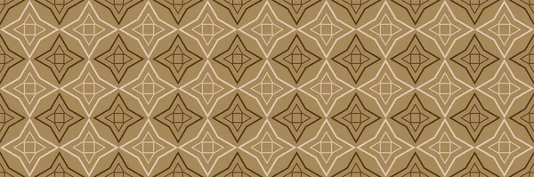 Vintage Hintergrundmuster Mit Geometrischen Ornamenten Für Ihr Design Nahtloser Hintergrund — Stockvektor