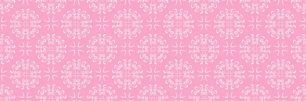 Padrão Fundo Colorido Com Ornamento Abstrato Fundo Rosa Para Seu — Vetor de Stock