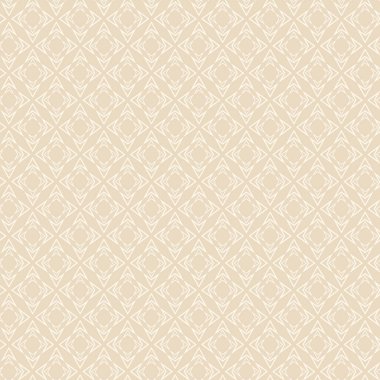 Bej arka planda geometrik süslemeli, kusursuz dokular ve duvar kağıtları için vektör arkaplan deseni. Düz tasarım