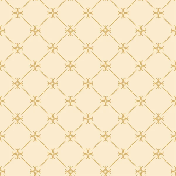 Background Pattern Simple Decorative Ornaments Light Beige Background Fabric Texture — Stock Vector