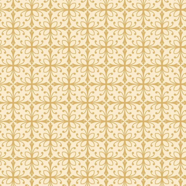 Fondo Abstracto Patrón Con Adorno Azulejos Sobre Fondo Beige Muestra — Archivo Imágenes Vectoriales