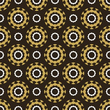 Siyah arka planda çiçek süsü olan bir arkaplan deseni. Kumaş doku örneği, dikişsiz duvar kağıdı. Vektör illüstrasyonu