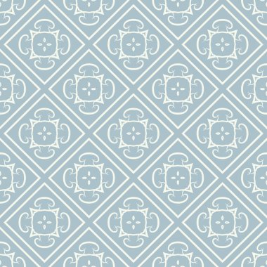 Geometrik elementlerle soyut arkaplan. Kumaş doku örneği, dikişsiz duvar kağıdı. Vektör illüstrasyonu