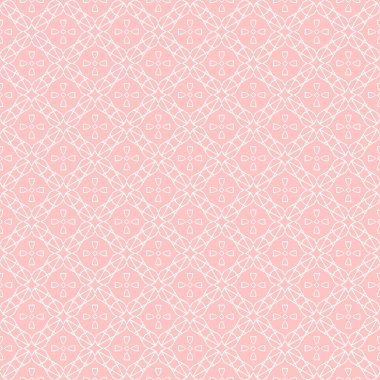 Tasarım projeleriniz için pembe arka planda çiçek desenli güzel bir arkaplan resmi, pürüzsüz desenler, düz dizaynlı duvar kağıdı desenleri. Vektör illüstrasyonu