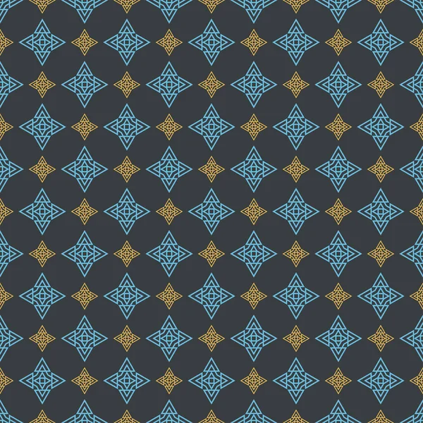 Modern Background Pattern Decorative Elements Black Background Fabric Texture Swatch — Stockvektor