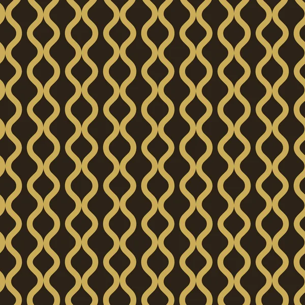 あなたのデザインプロジェクト シームレスなパターン フラットデザインの壁紙テクスチャの黒の背景にシンプルな黄金の要素とトレンディな背景画像 ベクターイラスト — ストックベクタ