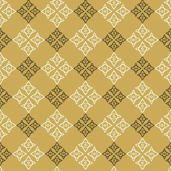 Background Images Decorative Geometric Pattern Gold Background Fabric Texture Swatch — Stock vektor