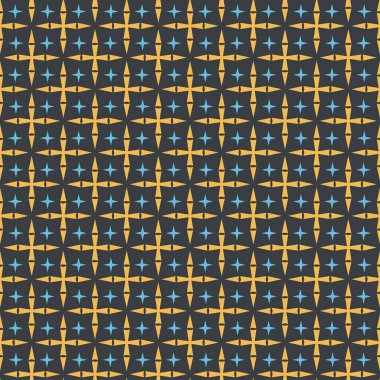 Geometrik süslemeli arkaplan resmi tasarım projeleriniz için siyah zemin üzerinde modern tarzda, pürüzsüz desen, düz dizaynlı duvar kağıdı dokuları. Vektör illüstrasyonu