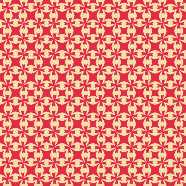 Bej arka planda modern dekoratif grafik süslemesi olan soyut arkaplan resmi. Kumaş doku örneği, dikişsiz duvar kağıdı. Vektör illüstrasyonu