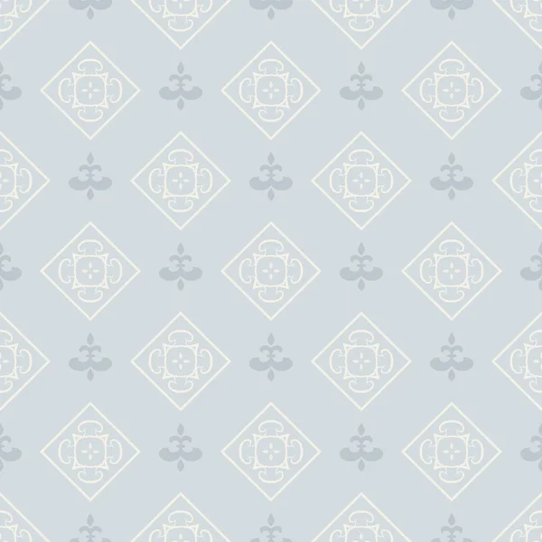 Background Image Simple Tiled Ornament Gray Background Your Design Projects — Vettoriale Stock