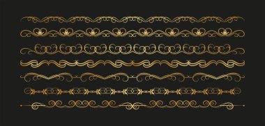 vintage kenarlık kümesi