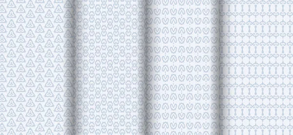 Fond Tissu Blanc Avec Motif — Image vectorielle