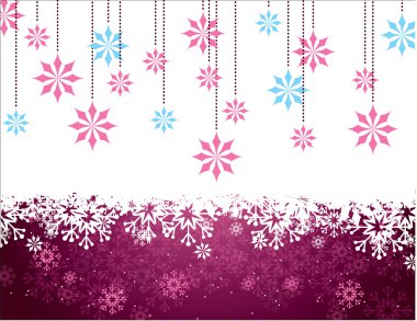 Noel arkaplanı. Vektör illüstrasyonu.