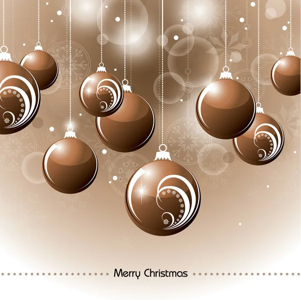 Christmas Background. Vector Illustration. — Stock Vector