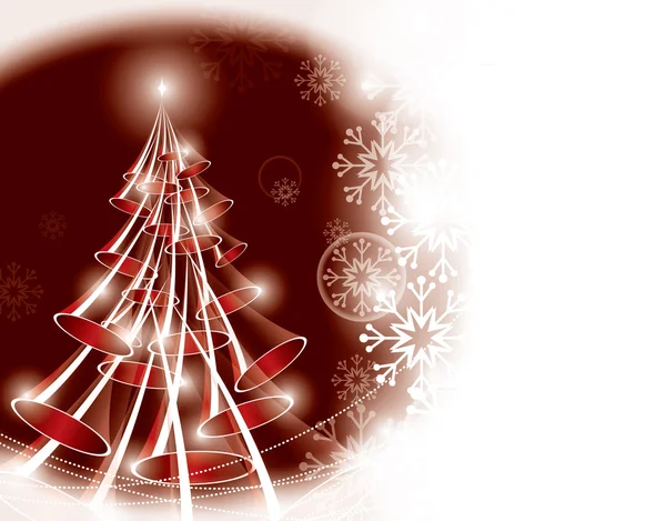 Kerst achtergrond. Vectorillustratie. — Stockvector