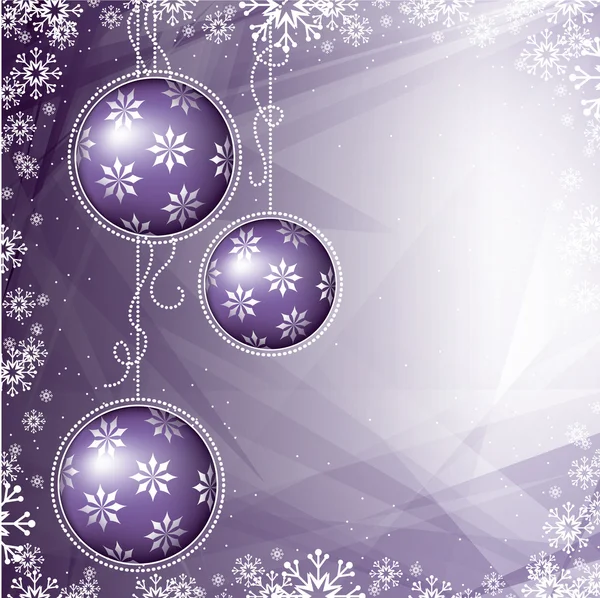 Kerst achtergrond. Vectorillustratie. — Stockvector